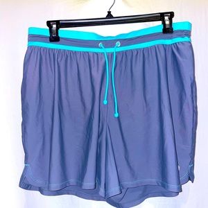Plus Size, Lines, Swim Shorts